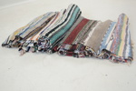 Trasmattor, 6 st, textil.
