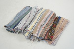 Trasmattor, 6 st, textil.