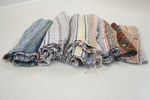 Trasmattor, 6 st, textil.