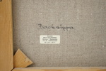 Rolf Hallengren, ''Backsippa'', olja på duk, signerad, daterad 1986.