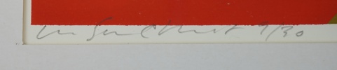 Klas Sundkvist, litografier, 2 st, signerade.