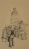 Björn Jonson, litografiska tryck, 2 st, signerade i trycket.