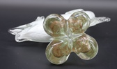 Figurin, glas, fisk, Murano, Italien.