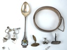 Diverse silver, ett parti.
