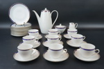 Kaffeservis, 24 delar, porslin, "Bohemia", Czechoslovakia, 1900-tal.