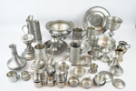 Tennföremål, ett parti, bl.a Skurdal Pewter.