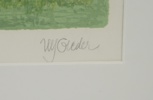 Ulf Greder, litografi nr 336/360, signerad.