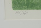 Ulf Greder, litografi nr 336/360, signerad.