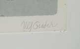 Ulf Greder, litografi nr 320/360, signerad.