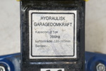 Garagedomkraft, 2 ton, hydraulisk.