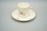 Kaffekoppar med fat, 12 delar, porslin, Royal Copenhagen.