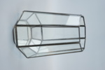 Ljuslyktor, 2 st, blyinfattat glas, Smith´s  Konsthantverk.