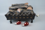 Elektrisk brasa, plast, Berry Magicoal, Rygby, England.