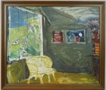 Hans Billgren, blandteknik, monogramsignerad.