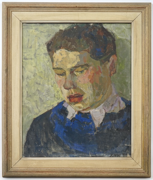 Karin Nathorst Westfelt, olja på duk, monogramsignerad, daterad 1946.