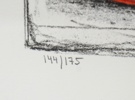 Pär Gunnar Thelander, "Tre Muser", litografi nr 144/175, signerad.