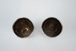 Åsa Lindström, snapsglas, 2 st, porslin, Rörstrand, 2000-tal.
