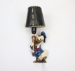 Vägglampa, metall, ''Kalle Anka'', OLUK, Danmark 1950/60-tal.