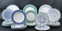 Tallrikar, 33 st, porslin, Switch 3-kollektion, Villeroy & Boch, Tyskland.