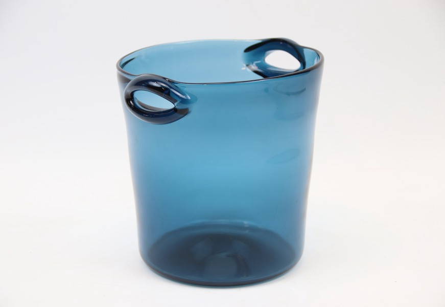 Nils Landberg, champagne/vinkylare, glas, Orrefors