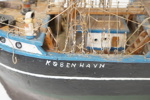 Skolfartyget "Köpenhamn", trä.