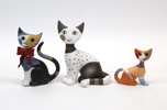 Rosina Wachtmeister, figuriner, 3 st, porslin, Goebel.