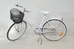 Damcykel, 28 tum, 3 växlar, "White Label", Crescent.