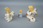 Figuriner, 3 st, porslin, Goebel, Tyskland.