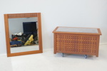 Bord, spegel m.m, 6 delar, teak, Trip Trap, Danmark.