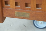 Bord, spegel m.m, 6 delar, teak, Trip Trap, Danmark.