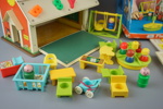 Fisher-Price Toys, Play Family School, plast, 1970-tal.