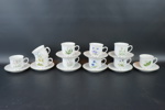 Kaffe- och teservisdelar, 18 st, porslin, "Regina", Seltmann Wieden, Bavaria.