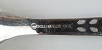 Kaffeskedar, 12 st, silver 830, Nils Hansen, Norge.