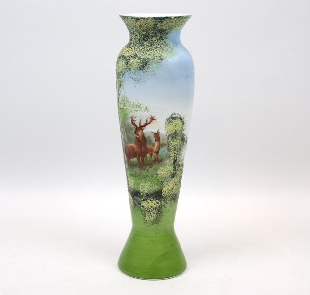 Vas, flussglas, 1900-talets första hälft.
