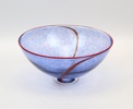 Bertil Vallien, skål, glas, ''Meridian'', Kosta Boda, signerad.