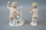 Figuriner, 2 st, porslin, Waldorf, Tyskland.