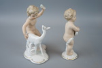 Figuriner, 2 st, porslin, Waldorf, Tyskland.
