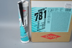 Acetat silikon, 12 tuber, Dowsil 781, DOW.