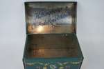 Plåtburk, Hälsingborg Choklad & Konfektfabrik.