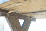 Bockbord, furu.