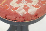 Pianopallar, 2 st, trä/textil, höj/sänkbara.