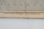 Skolkarta, Skåne, Generalstabens Litografiska Anstalt, Stockholm, 1957.
