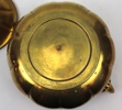 Skål med lock, mässing, Jugend, 1900-talets början.