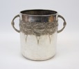 Champagnekylare, nysilver, jugend.