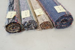 Trasmattor, 4 st, textil.