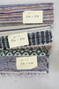 Trasmattor, 3 st, textil.