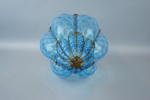 Hallampa, glas/metall, 1900-talets mitt.