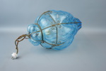 Hallampa, glas/metall, 1900-talets mitt.