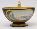 Tekopp, porslin, Empirestil, 1800-tal.