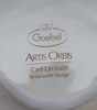 Carl Larsson, vas, glas, ''Brita with sledge'', Artis Orbis, Goebel.